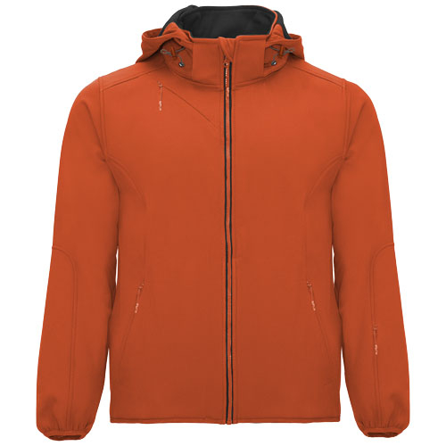 Veste softshell publicitaire unisexe Siberia ROLY Orange vermillon